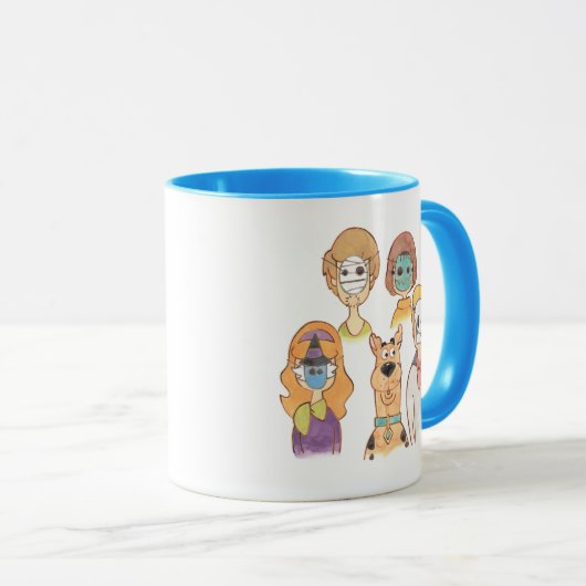 Scooby-Doo | Onze Halloween-maskers Mok (Voorkant rechts)
