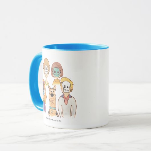 Scooby-Doo | Onze Halloween-maskers Mok (Voorkant links)