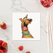 Scooby-Doo Opgewekt Gezicht Servet (Insitu)
