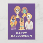 Scooby-Doo | Our Halloween Masks Briefkaart (Voorkant)
