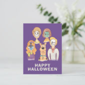 Scooby-Doo | Our Halloween Masks Briefkaart (Staand voorkant)
