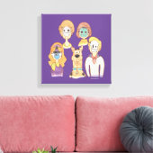 Scooby-Doo | Our Halloween Masks Canvas Afdruk (Insitu (Woonkamer))