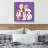 Scooby-Doo | Our Halloween Masks Canvas Afdruk (Insitu (Slaapkamer))