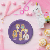 Scooby-Doo | Our Halloween Masks Papieren Bordje (Feest)