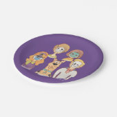 Scooby-Doo | Our Halloween Masks Papieren Bordje (Gekanteld)