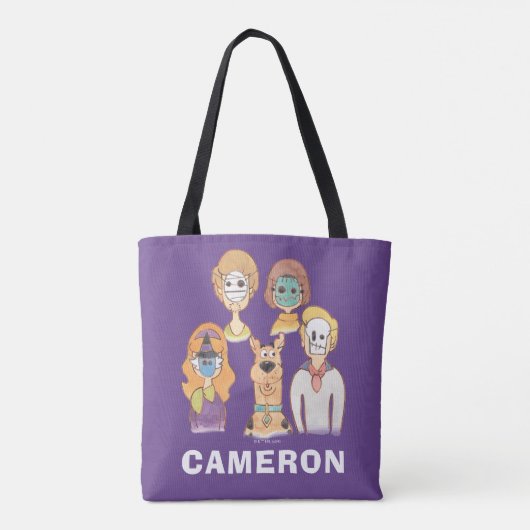 Scooby-Doo | Our Halloween Masks Tote Bag (Achterkant)