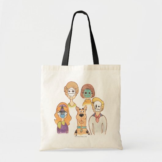 Scooby-Doo | Our Halloween Masks Tote Bag (Voorkant)