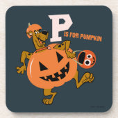Scooby-Doo | P is voor pompoen Bier Onderzetter (Voorkant)