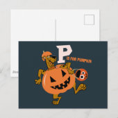 Scooby-Doo | P is voor pompoen Briefkaart (Voorkant / Achterkant)