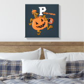 Scooby-Doo | P is voor pompoen Canvas Afdruk (Insitu (Slaapkamer))