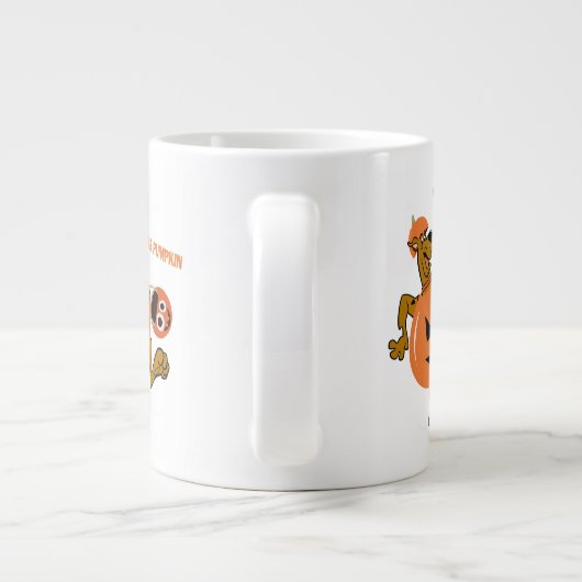 Scooby-Doo | P is voor pompoen Grote Koffiekop (Achterkant)