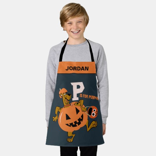 Scooby-Doo | P is voor pompoen Schort (Gedragen)