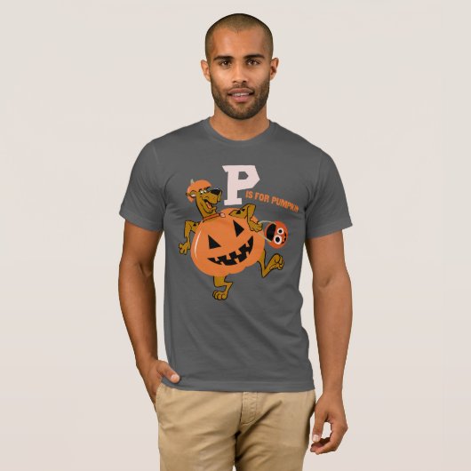 Scooby-Doo | P is voor pompoen T-shirt (Voorkant volledig)