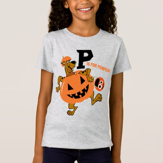 Scooby-Doo | P is voor pompoen T-shirt (Voorkant)