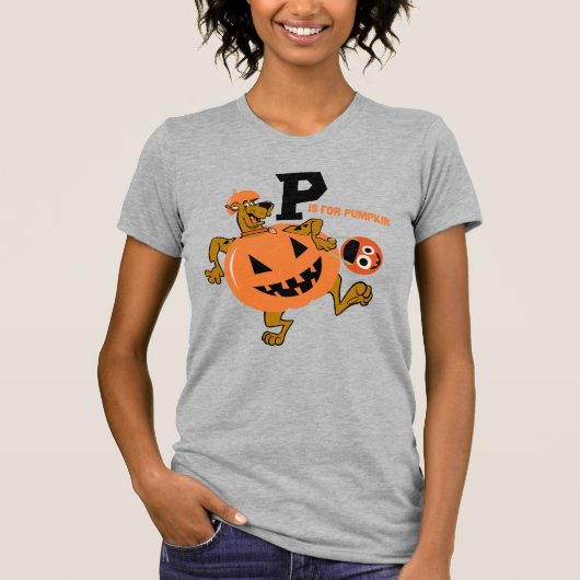 Scooby-Doo | P is voor pompoen T-shirt (Voorkant)
