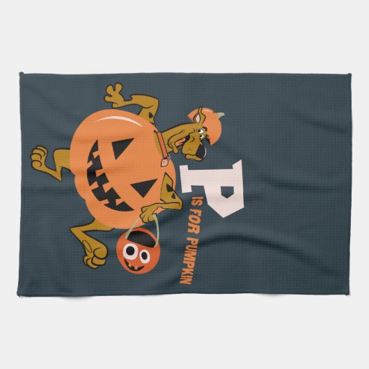 Scooby-Doo | P is voor pompoen Theedoek (Horizontaal)