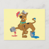 Scooby-Doo Paints Briefkaart (Voorkant)