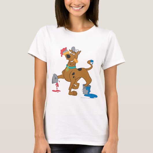 Scooby-Doo Paints T-shirt (Voorkant)