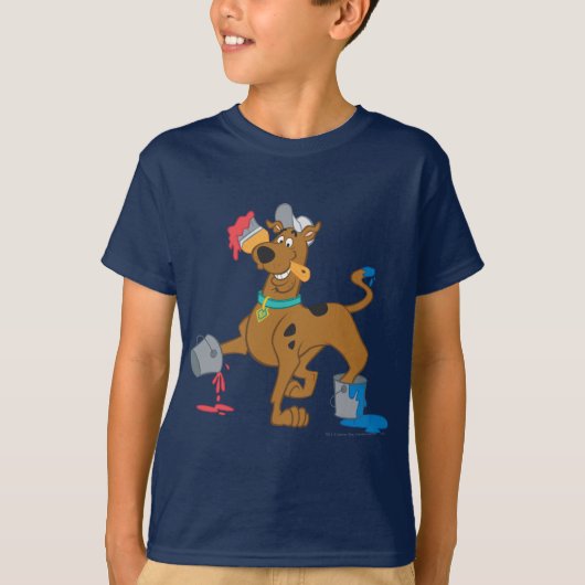 Scooby-Doo Paints T-shirt (Voorkant)