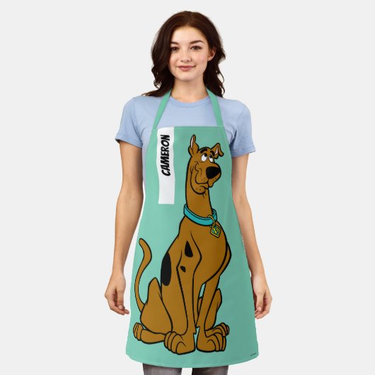Scooby-doo papaverogen schort (Gedragen)
