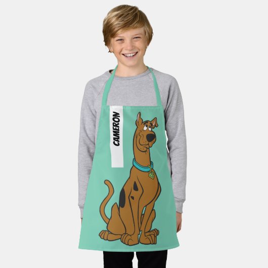 Scooby-doo papaverogen schort (Gedragen)