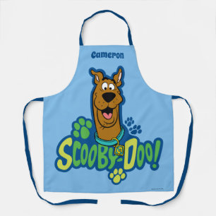 Scooby-doo Pauw Print Character Badge Schort