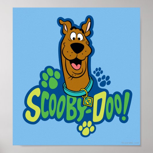 Scooby-Doo Paw Print Character Badge (Voorkant)