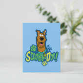 Scooby-Doo Paw Print Character Badge Briefkaart (Staand voorkant)