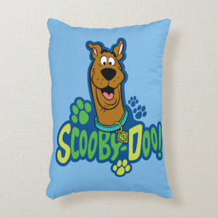 Scooby-Doo Paw Print Character Badge Decoratief Kussen