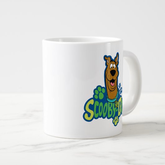 Scooby-Doo Paw Print Character Badge Grote Koffiekop (Voorkant rechts)