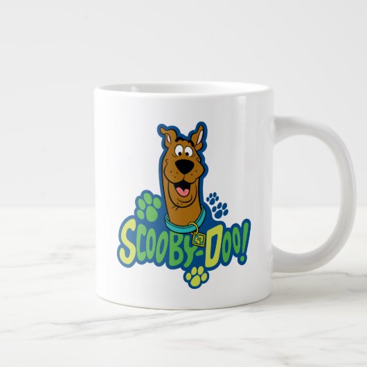 Scooby-Doo Paw Print Character Badge Grote Koffiekop (Rechts)