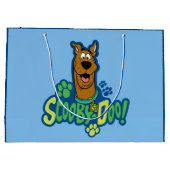 Scooby-Doo Paw Print Character Badge Large Cadeautasje (Achterkant)