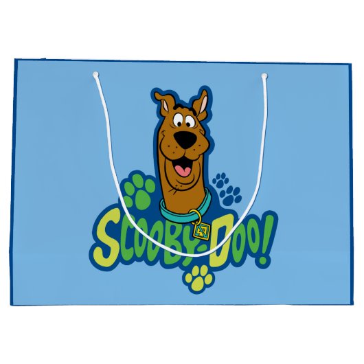 Scooby-Doo Paw Print Character Badge Large Cadeautasje (Achterkant)