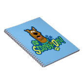 Scooby-Doo Paw Print Character Badge Notitieboek (Rechterzijde)