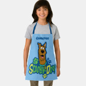 Scooby-Doo Paw Print Character Badge Schort (Insitu)