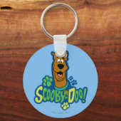 Scooby-Doo Paw Print Character Badge Sleutelhanger (Voorkant)