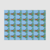 Scooby-Doo Paw Print Character Badge Tissuepapier (Voorkant)