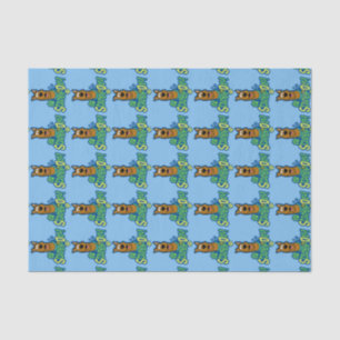 Scooby-Doo Paw Print Character Badge Tissuepapier