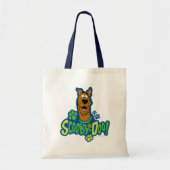 Scooby-Doo Paw Print Character Badge Tote Bag (Voorkant)