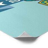 Scooby-Doo-poorten Poster (Hoek)