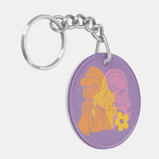 Scooby-Doo | Portret Daphne Flower Sleutelhanger (Voorkant Links)