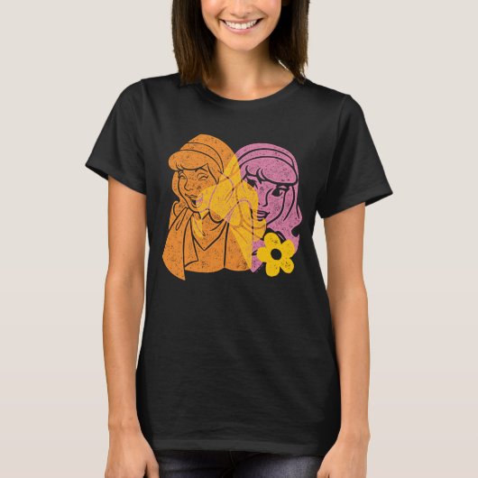 Scooby-Doo | Portret Daphne Flower T-shirt (Voorkant)
