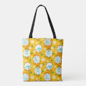 Scooby-Doo | Portret Daphne Flower Tote Bag (Achterkant)