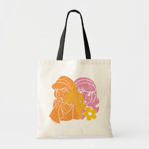 Scooby-Doo Portret Daphne Flower Tote Bag