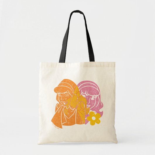 Scooby-Doo | Portret Daphne Flower Tote Bag (Voorkant)