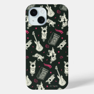 Scooby-Doo Punk gitaar en versterkerpatroon iPhone 15 Case