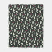 Scooby-Doo Punk gitaar en versterkerpatroon Fleece Deken (Voorkant)