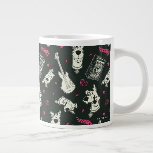 Scooby-Doo Punk gitaar en versterkerpatroon Grote Koffiekop (Rechts)