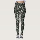 Scooby-Doo Punk gitaar en versterkerpatroon Leggings (Voorkant)