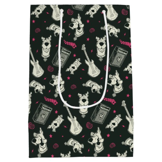 Scooby-Doo Punk gitaar en versterkerpatroon Medium Cadeauzakje (Achterkant)